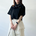 Satin Scarf Tee