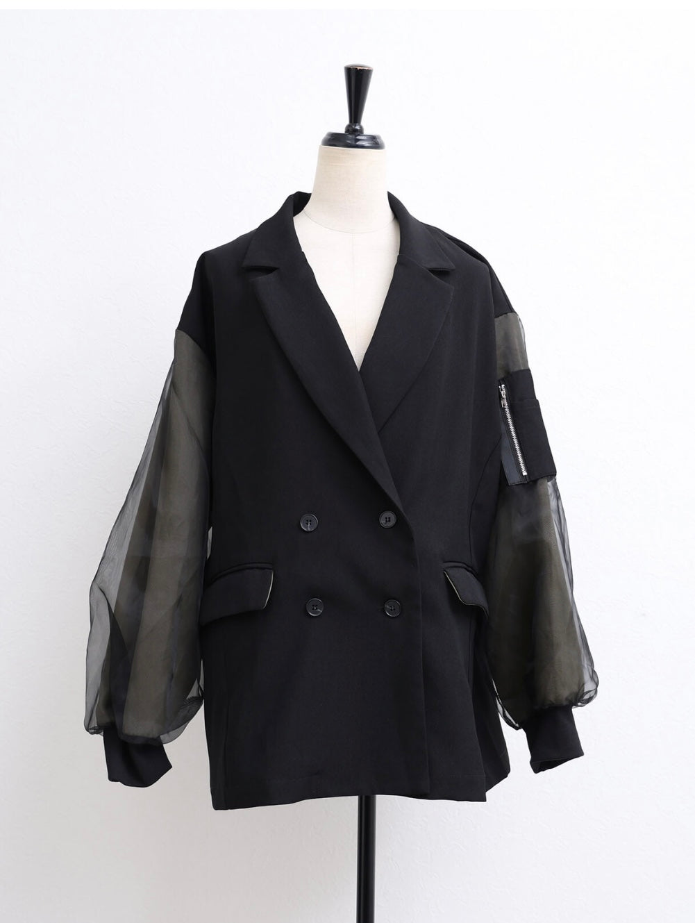 MA-1 Sheer Cuff Jacket