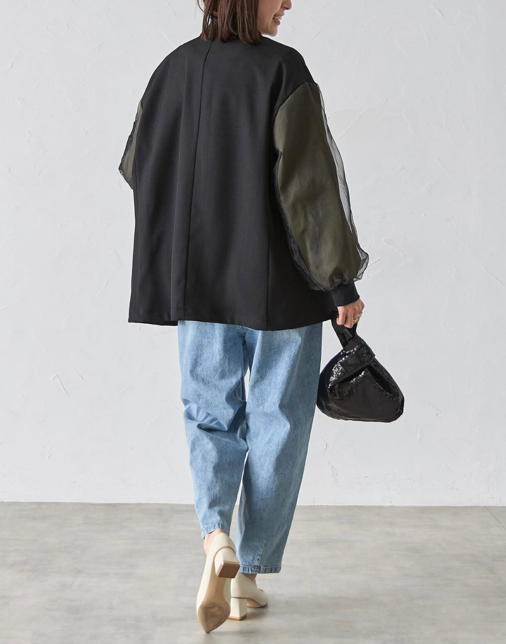 MA-1 Sheer Cuff Jacket