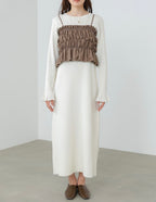 Knit Dress + Bustier Skirt Set