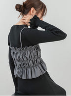 Knit Dress + Bustier Skirt Set