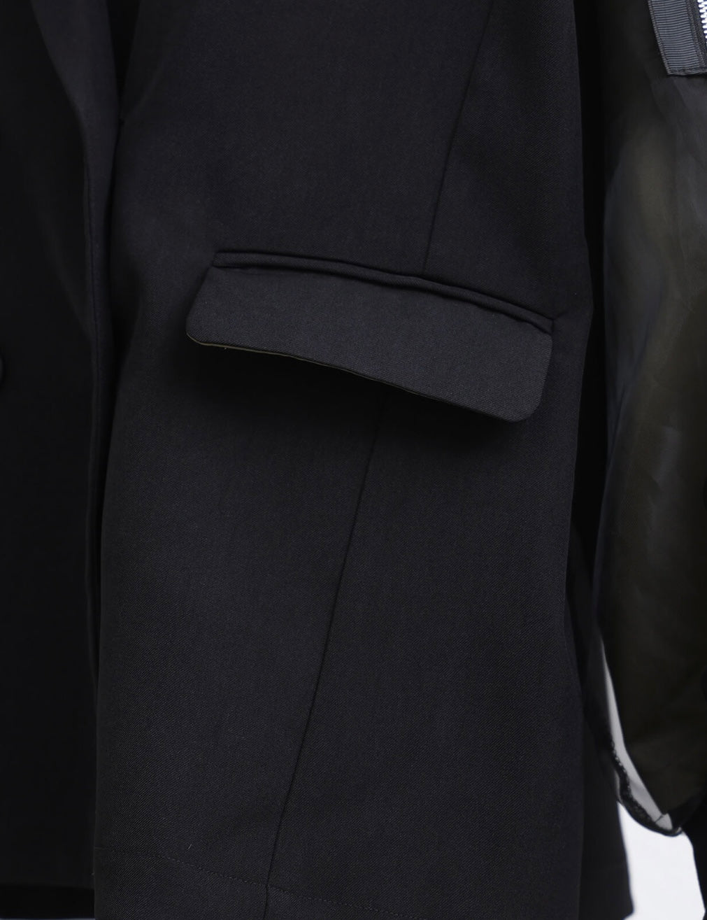 MA-1 Sheer Cuff Jacket
