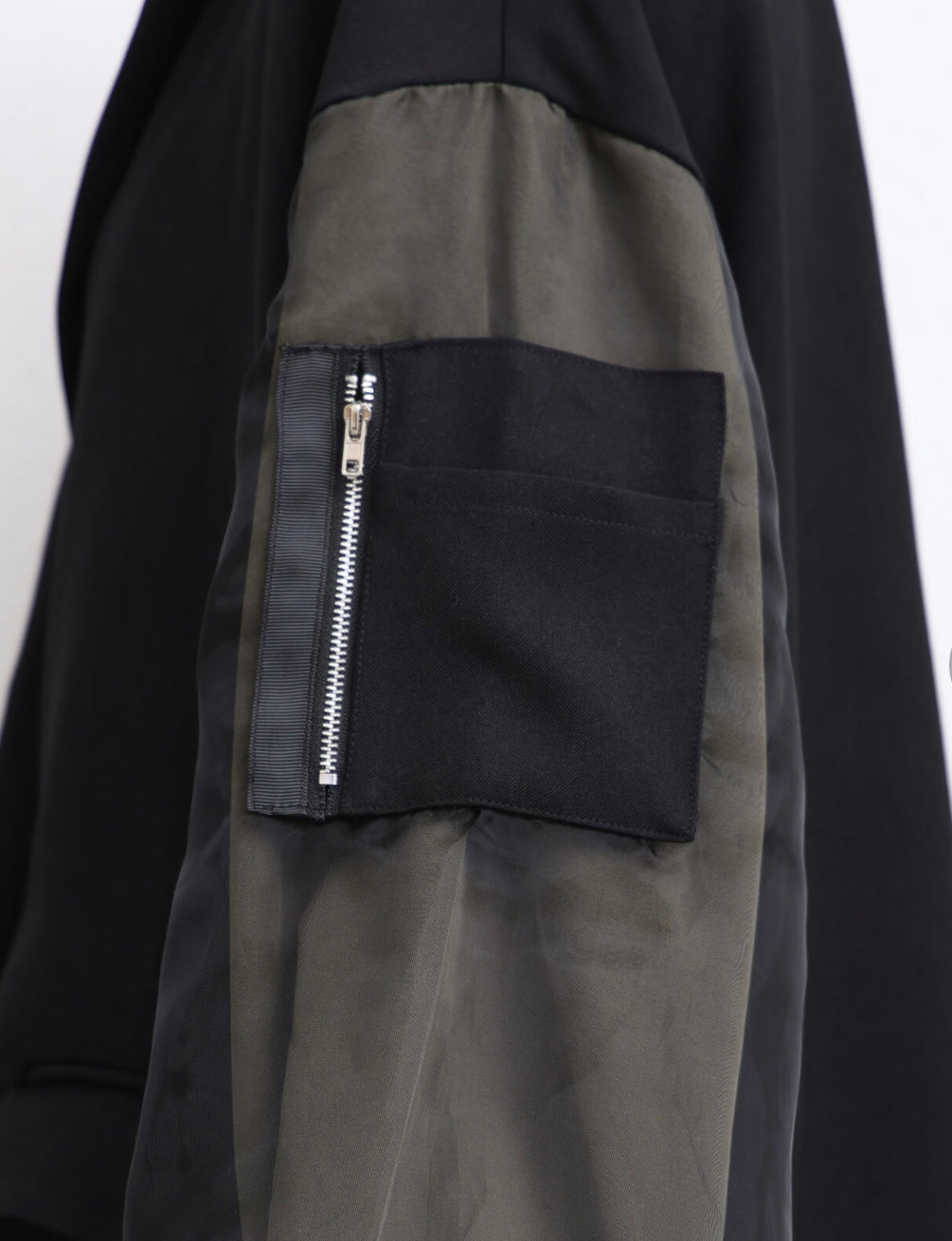 MA-1 Sheer Cuff Jacket