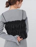 Knit Dress + Bustier Skirt Set