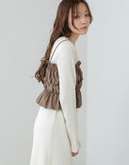 Knit Dress + Bustier Skirt Set
