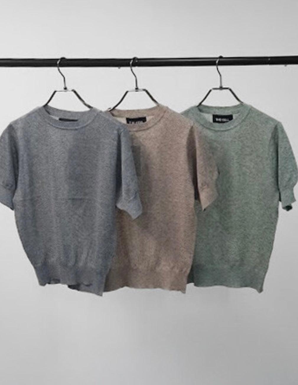 Puff Sleeve Linen-blend Knit