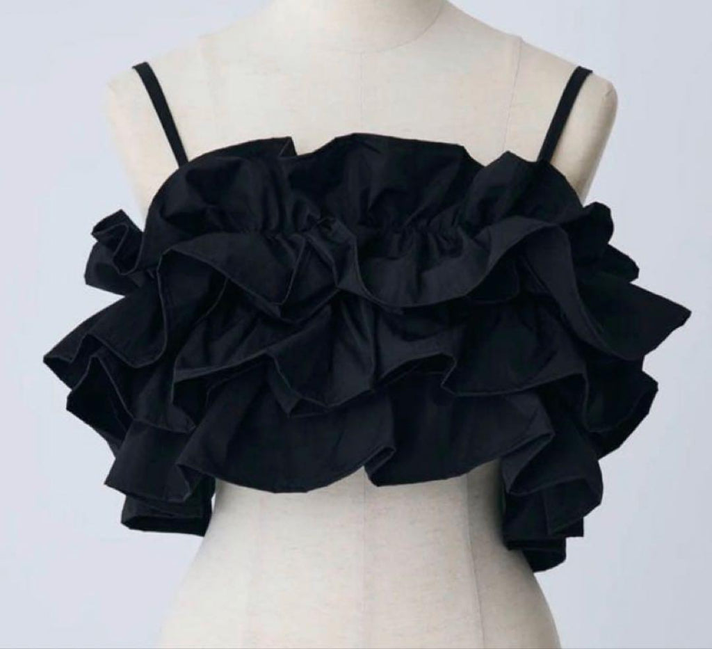 Layered Ruffle Cami Top