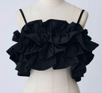 Layered Ruffle Cami Top