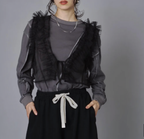 Tulle Frill Vest
